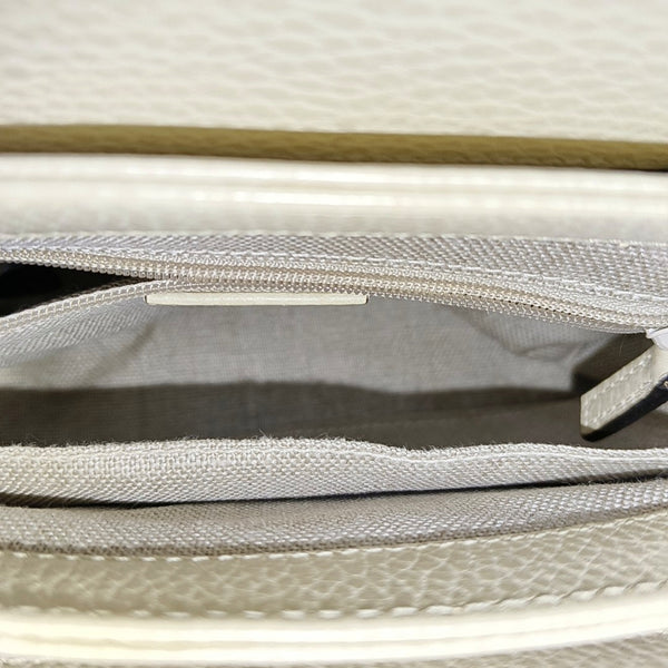 Interlocking G Mini Calfskin Beige