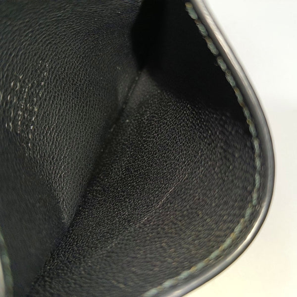 Authenticated pre-owned  Microguccissima Monogram Canvas Black Card Holder - Card Holder at Looply