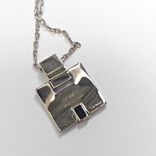 Eileen Metal Silver Necklace