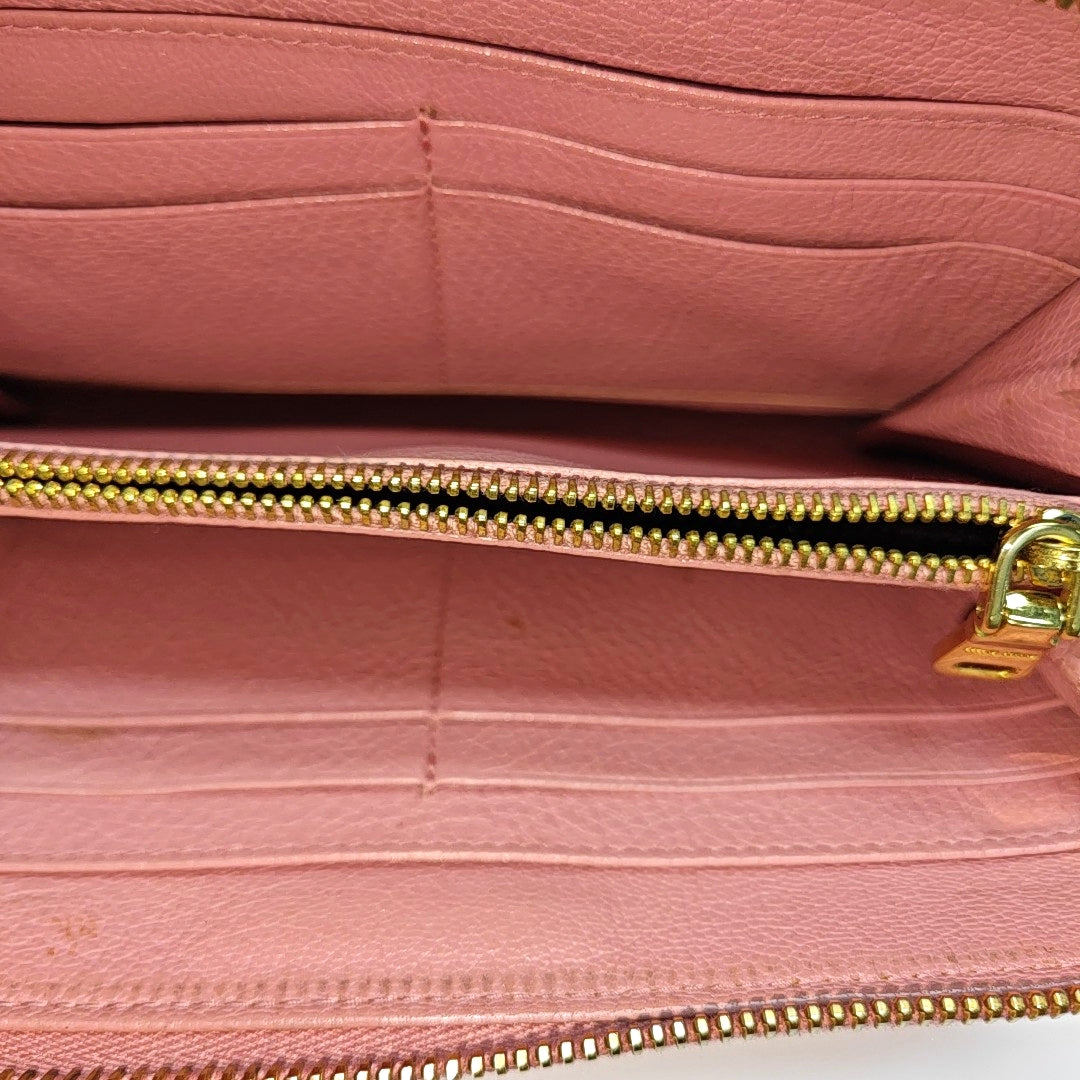 Calfskin Wallet Pink