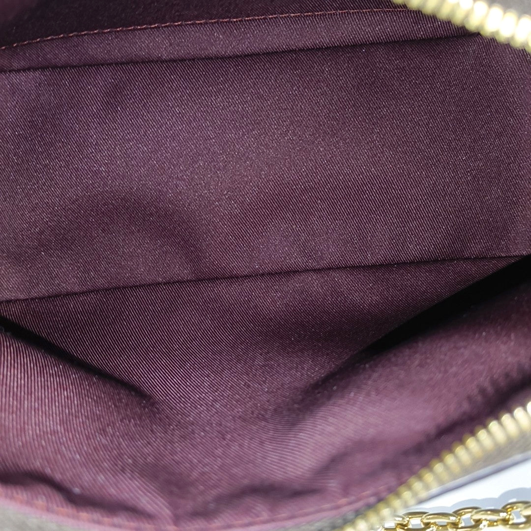 BOULOGNE Monogram Coated Canvas Brown