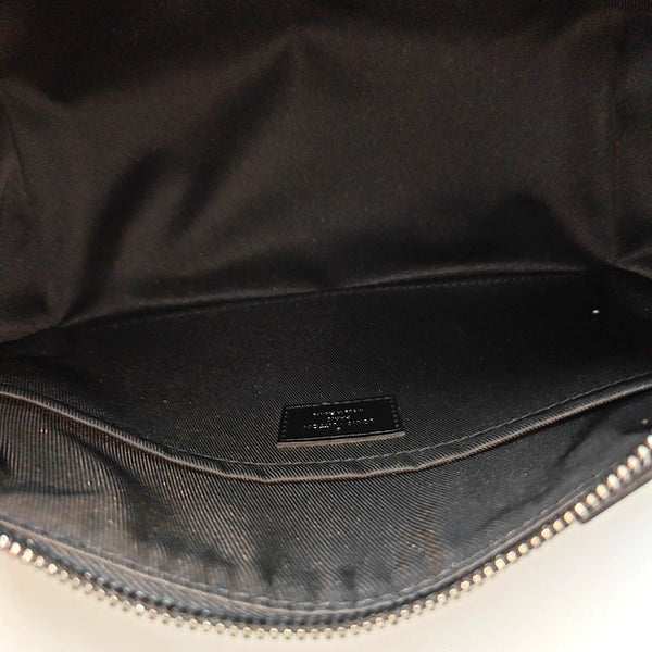 KEEPALL Monogram Coated Canvas Black