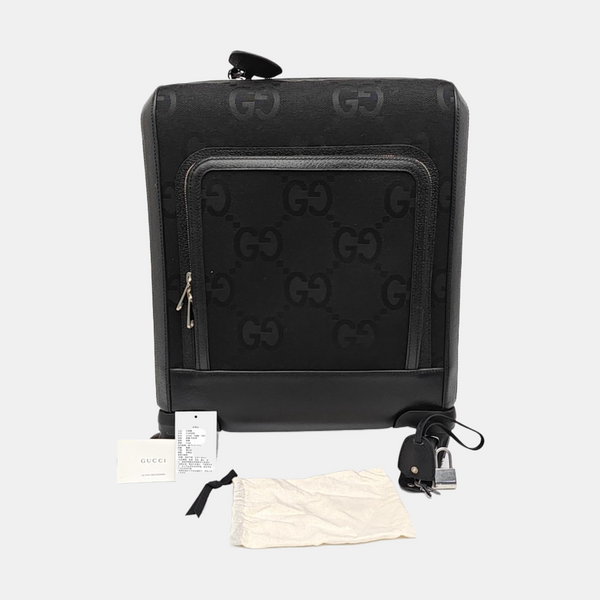 Monogram Canvas Luggage Black