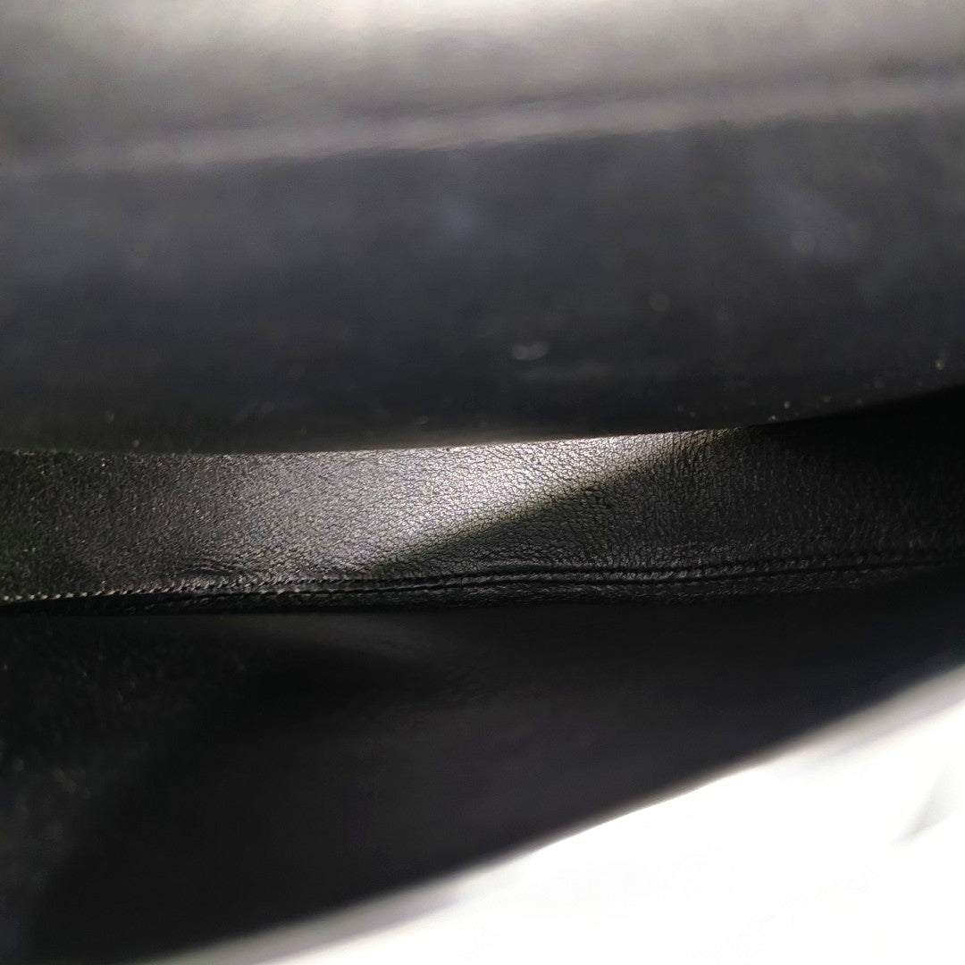 Heel Calfskin Black