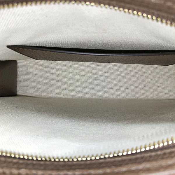 Monogram Fabric Clutch Brown