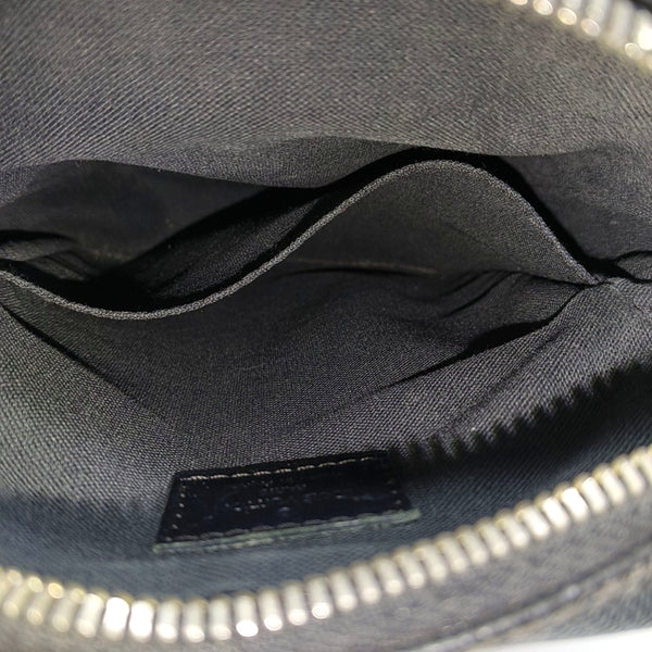 REM Damier Graphite Coated Canvas Gray