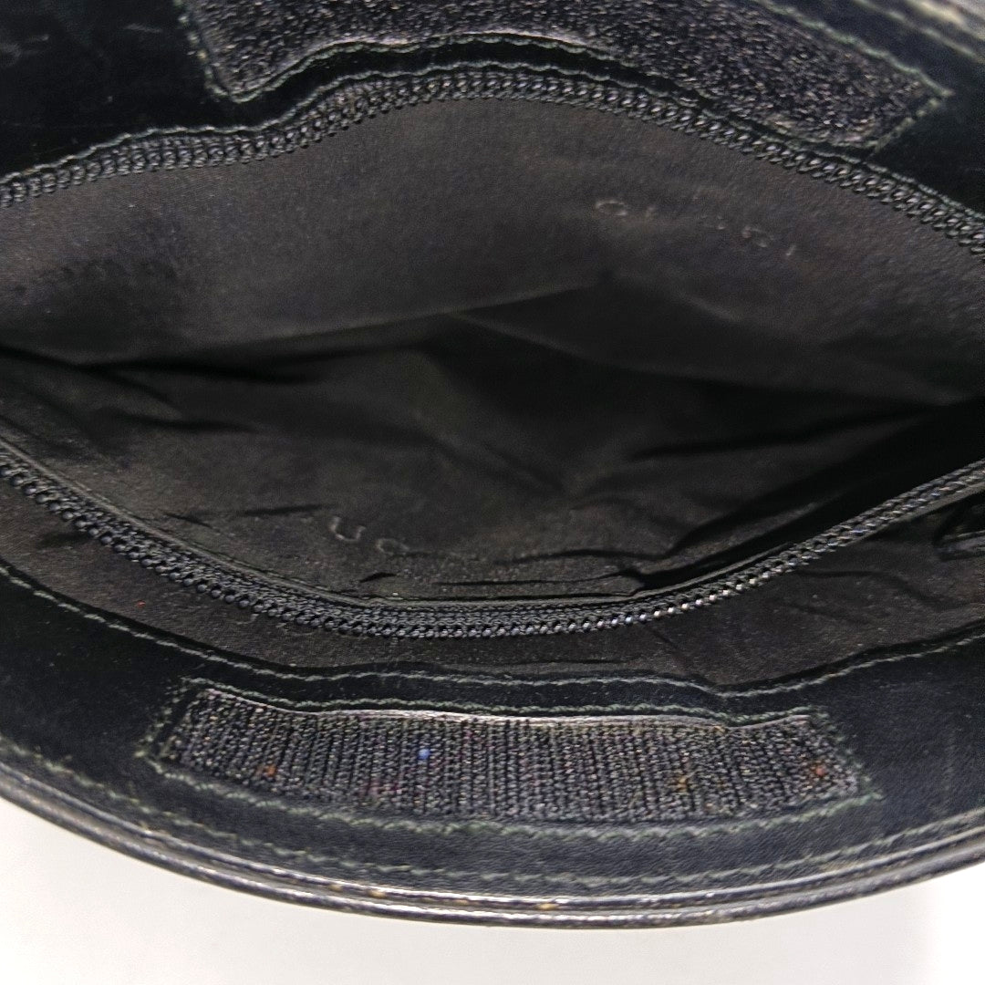 Calfskin Shoulder Bag Black