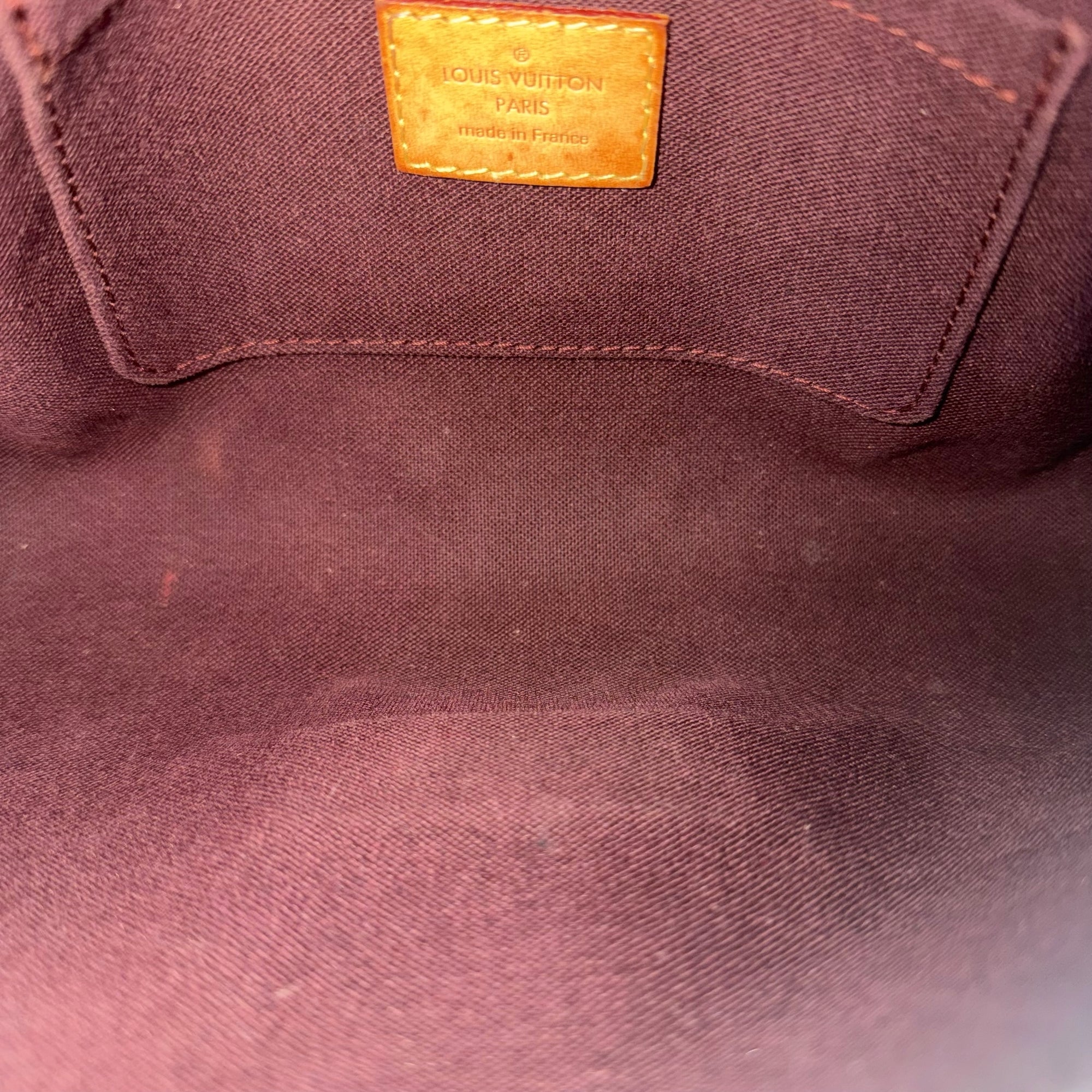FAVORITE PM Monogram Coated Canvas Brown