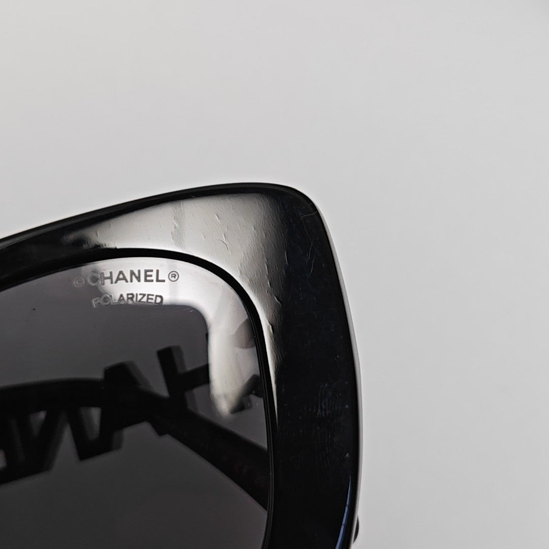 Synthetic Sunglasses Black