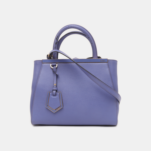 2 Jours Small Calfskin Blue