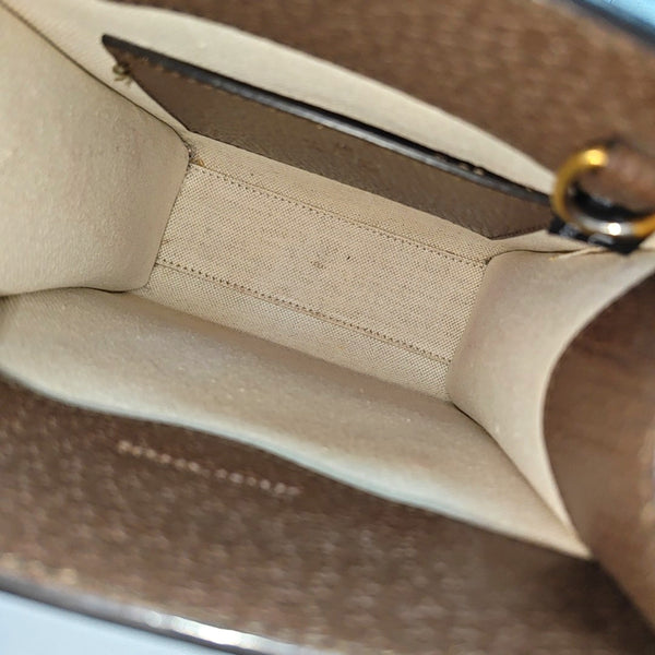 Retro Mini Monogram Coated Canvas Beige