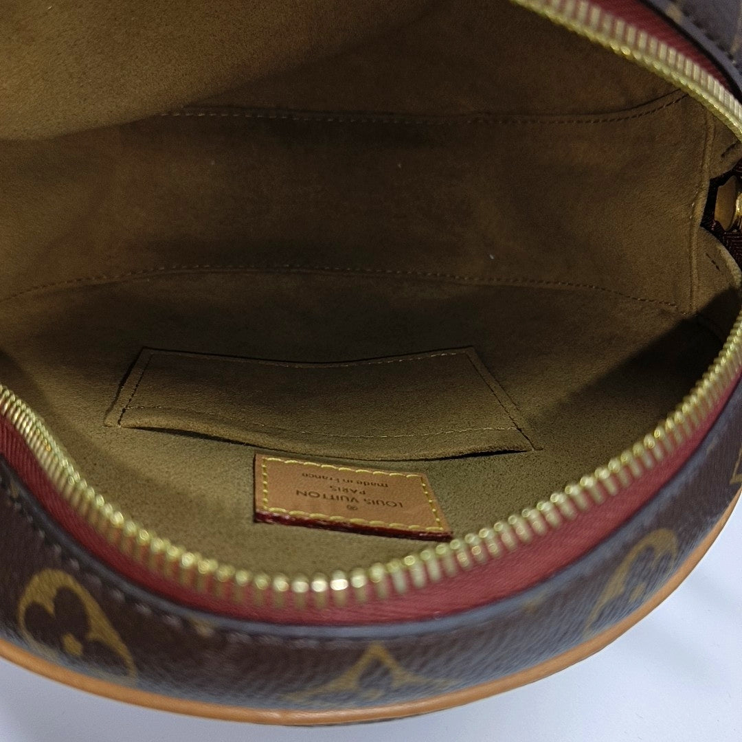 BOITE CHAPEAU MM Monogram Coated Canvas Brown