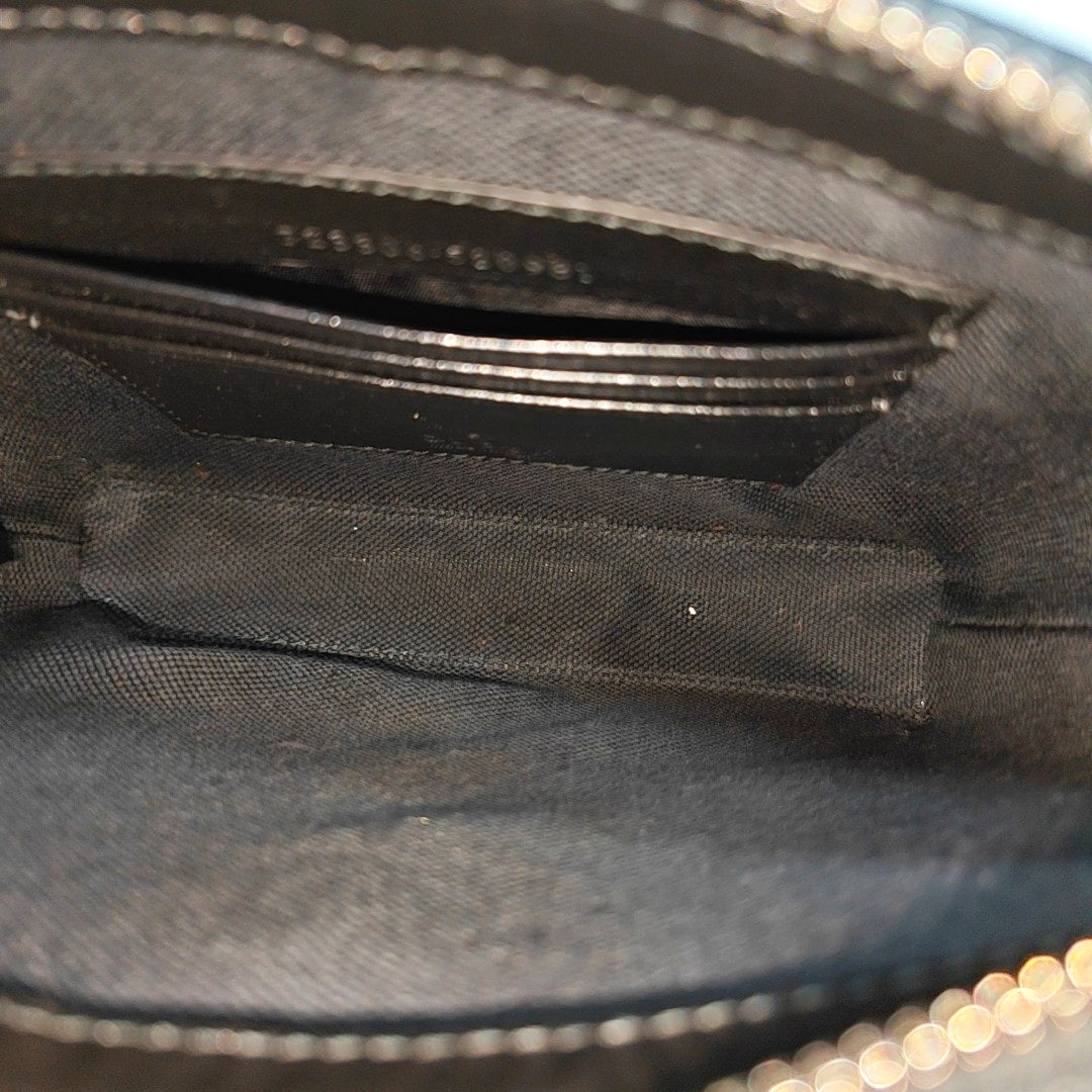 GG Supreme Monogram Coated Canvas Black