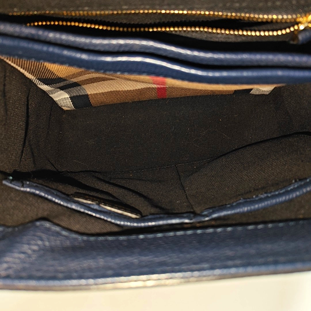 Calfskin Tote Bag Blue
