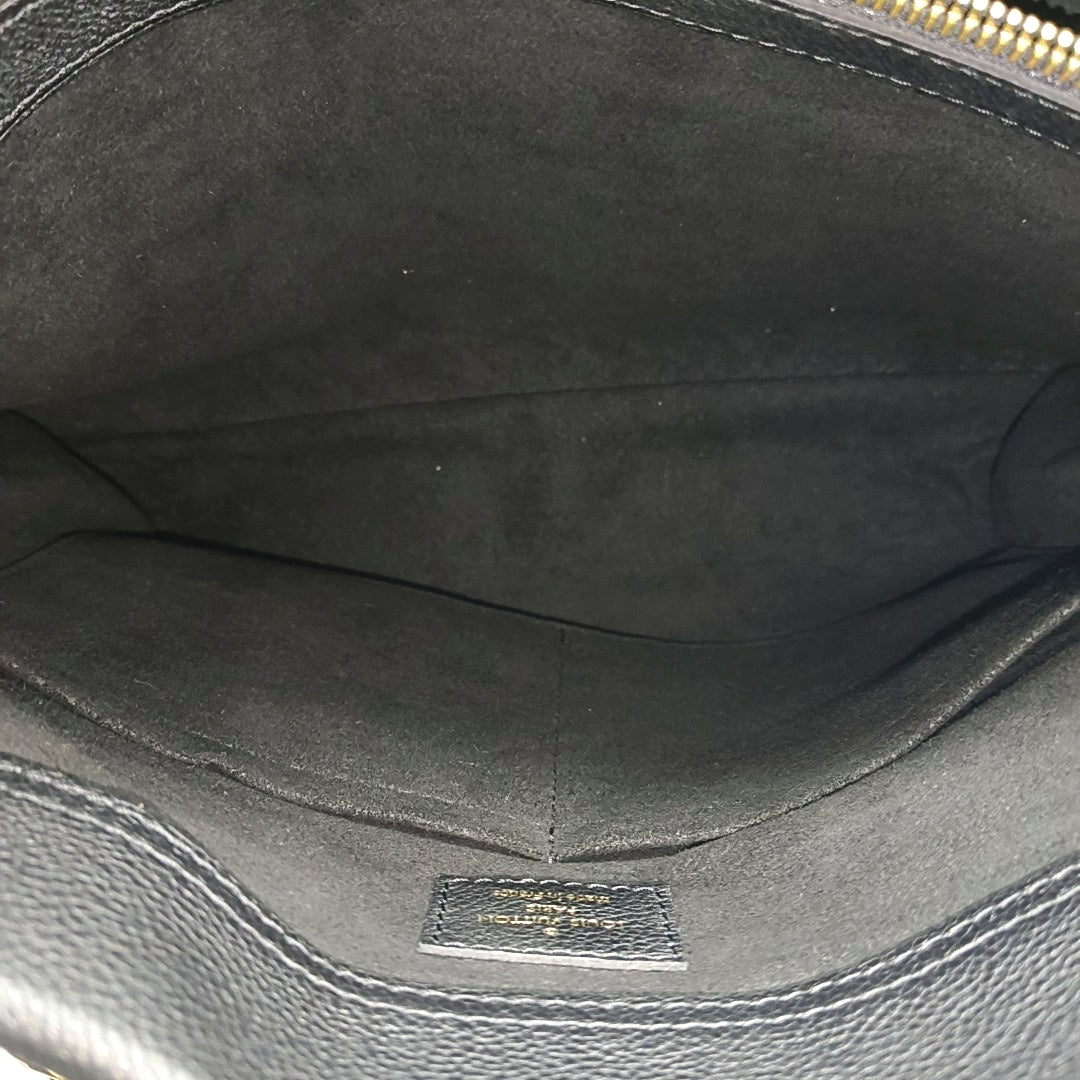 PALLAS MM Monogram Coated Canvas Brown