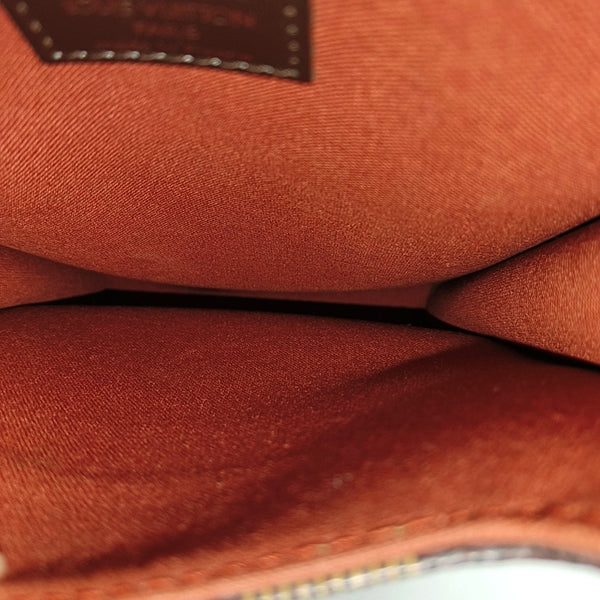 PORTOBELLO Damier Ebene Coated Canvas Brown