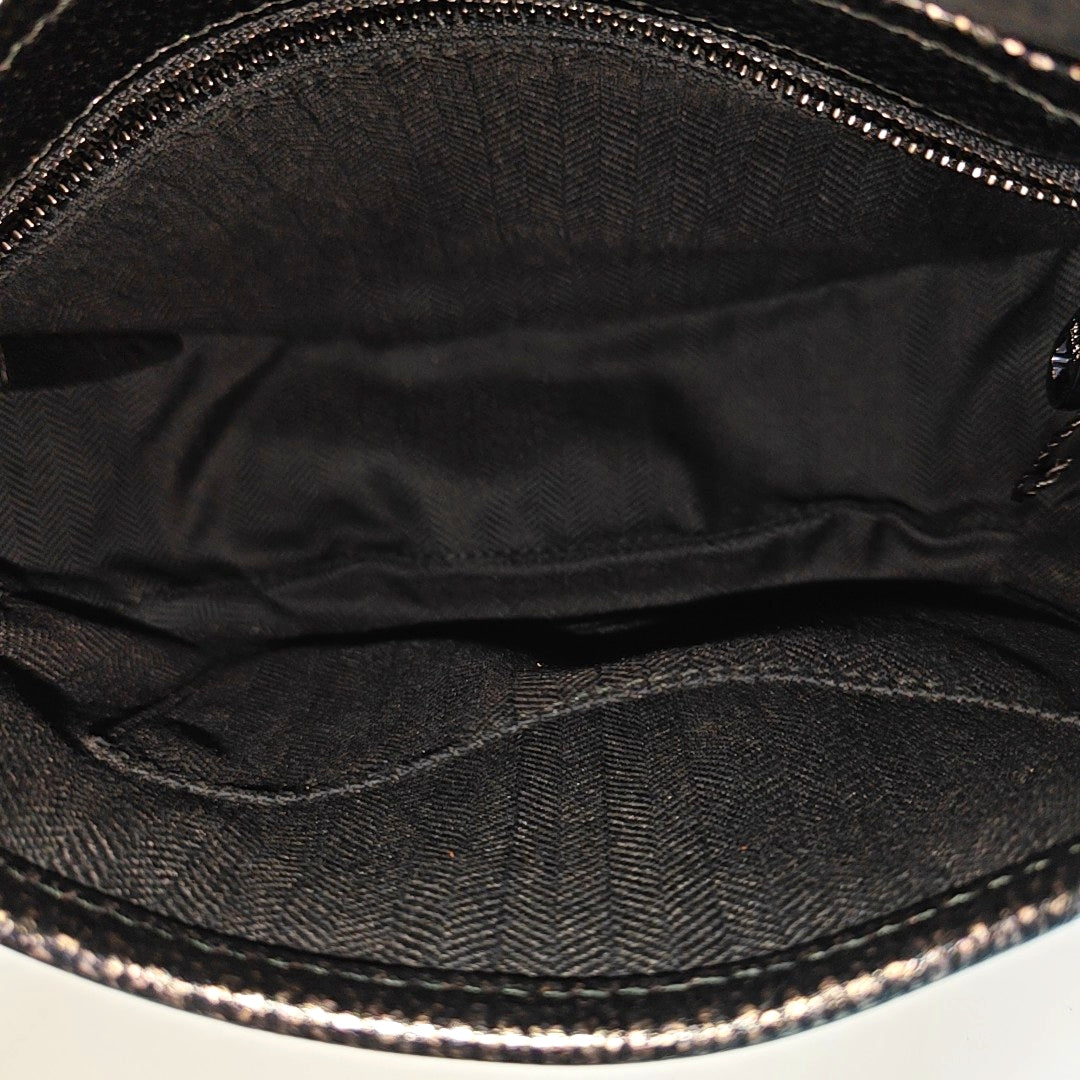 Calfskin Shoulder Bag Black