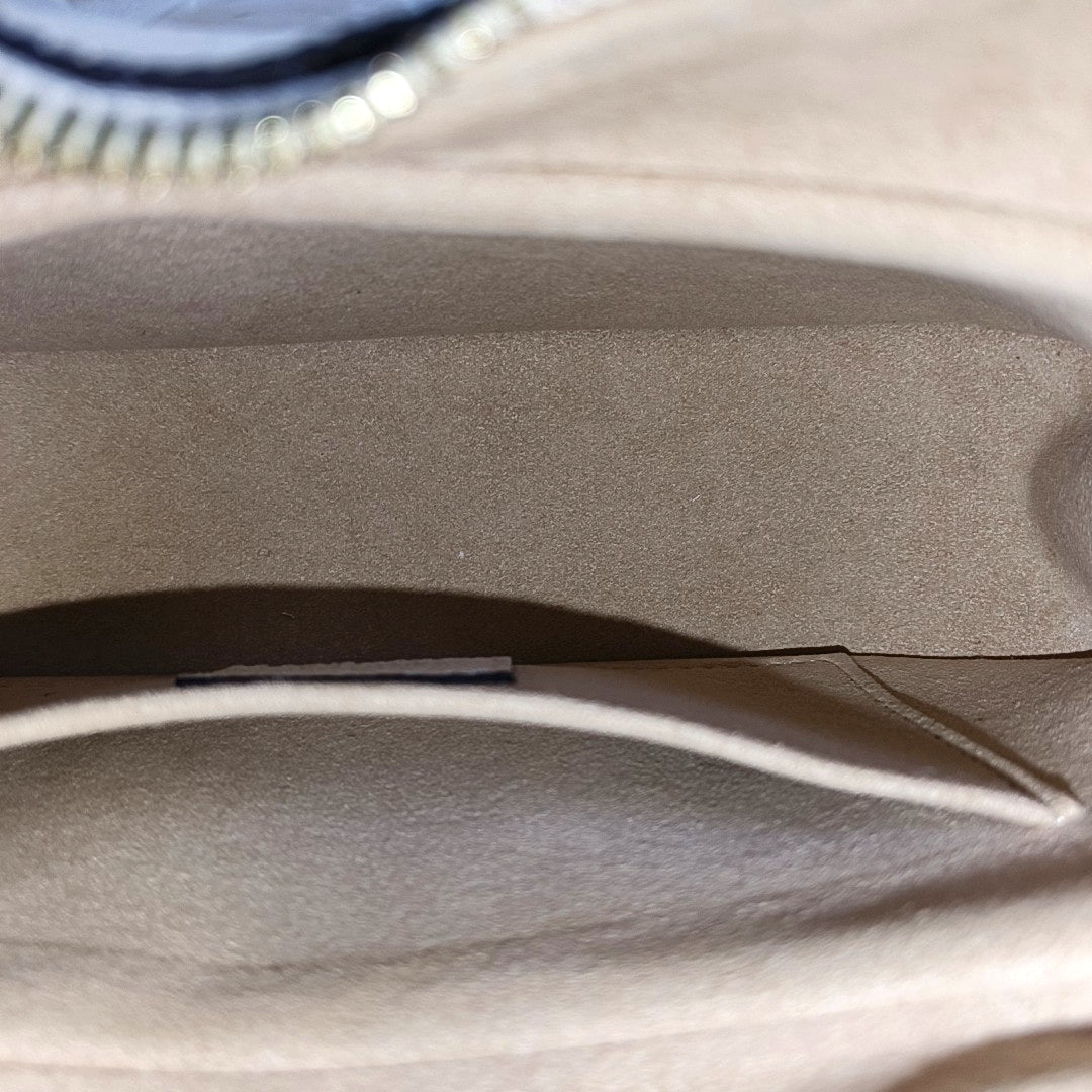 BAGATELLE Monogram Calfskin White