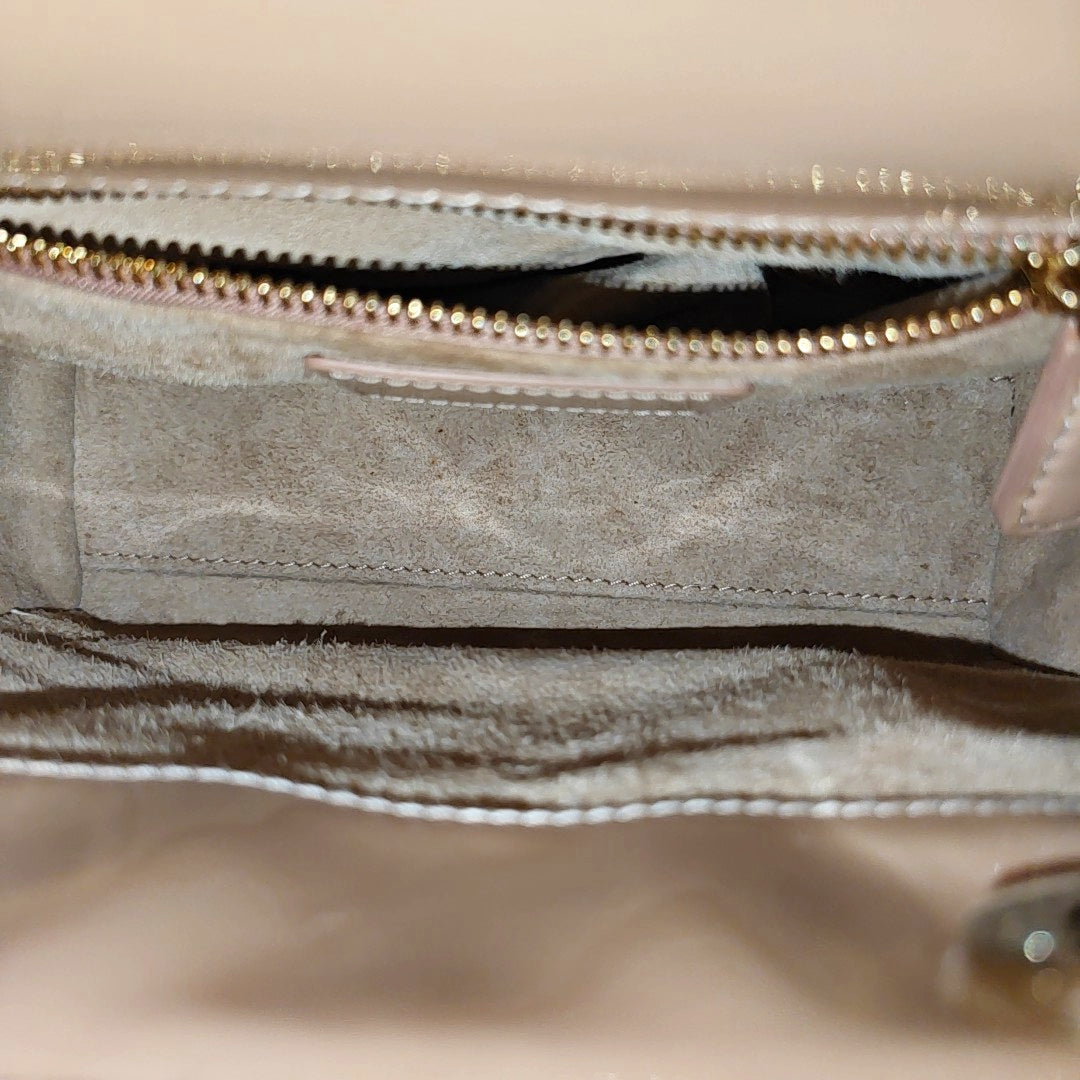 Lady Dior Mini Cannage Patent Leather Pink