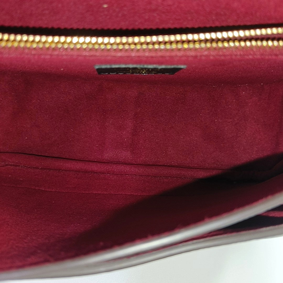 PASSY Monogram Coated Canvas Brown