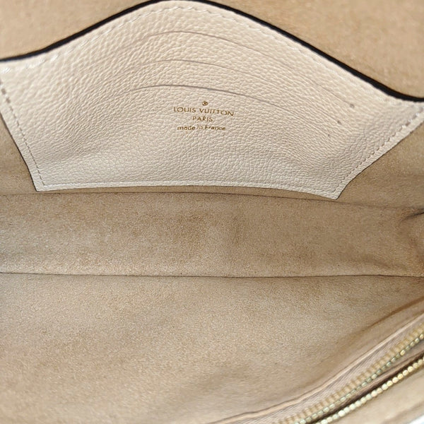 IVY Monogram Calfskin White