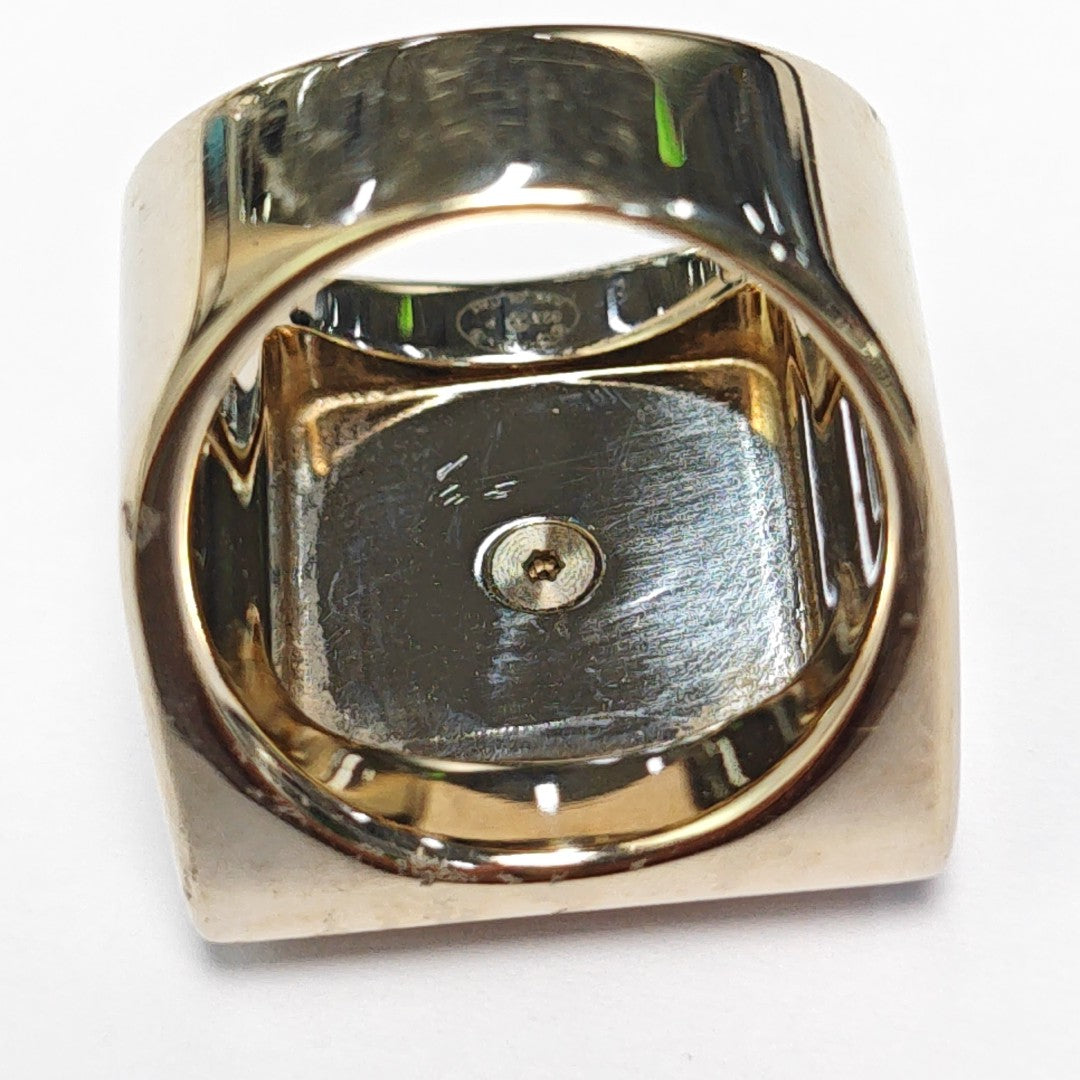 Metal Gold Ring EU 54