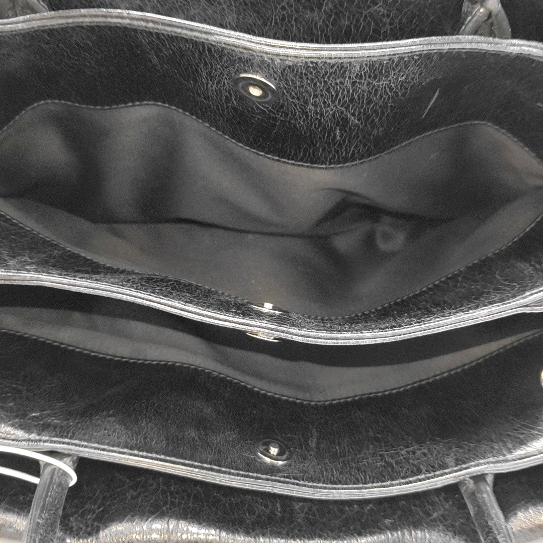 Calfskin Tote Bag Black