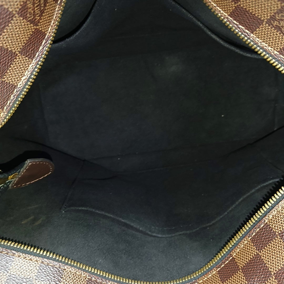 JERSEY Damier Ebene Coated Canvas Brown