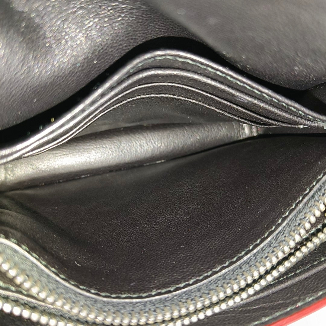 Patent Leather Shoulder Bag Red