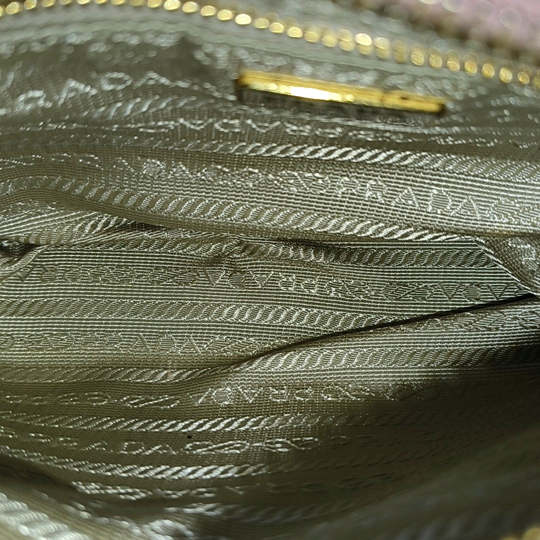 Saffiano Calfskin Top Handle Bag Pink