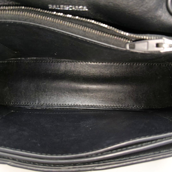 Crush Small Quilted Calfskin Black