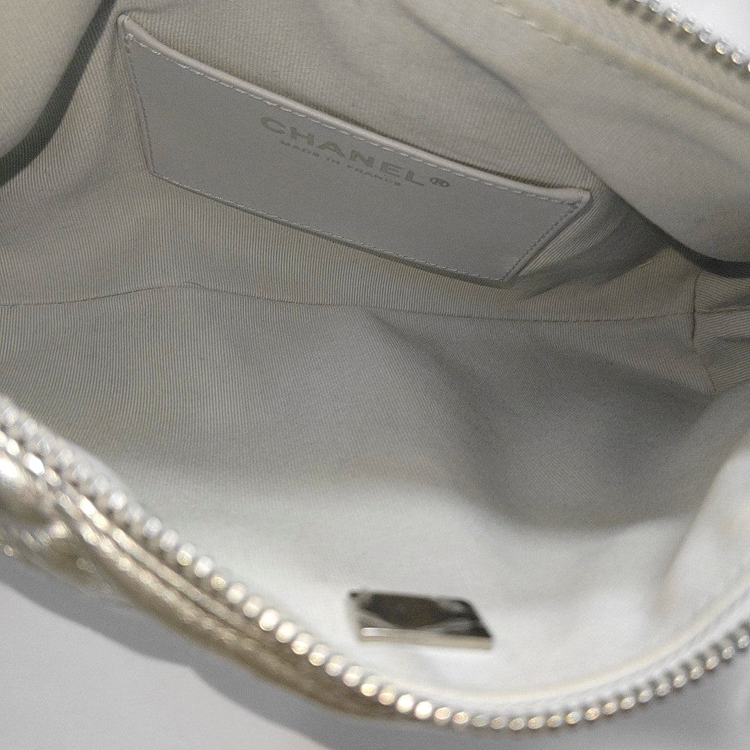 Quilted Calfskin Silver