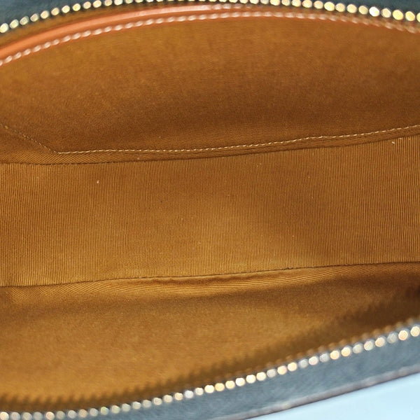 Authenticated pre-owned  AVA Coated Canvas Brown - Top Handle Bag at Looply