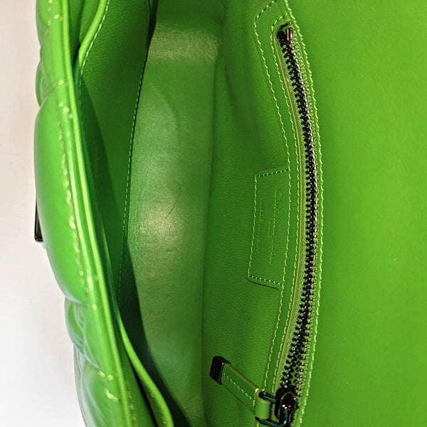 Dior Caro Small Cannage Calfskin Green