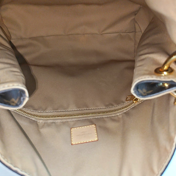 GRACEFUL TPM Monogram Coated Canvas Brown