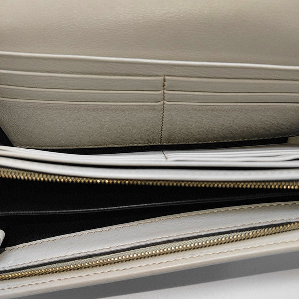Calfskin Wallet White