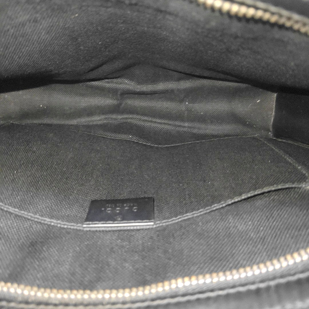 GG Supreme Monogram Coated Canvas Gray