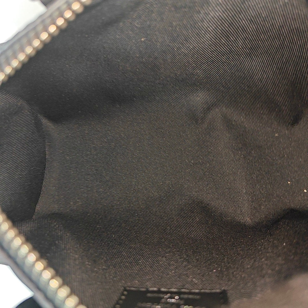 KEEPALL Mini Monogram Coated Canvas Black