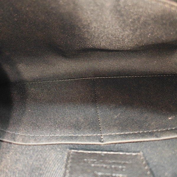 Monogram Coated Canvas Shoulder Bag PM Gray