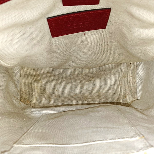 Monogram Coated Canvas Backpack Beige