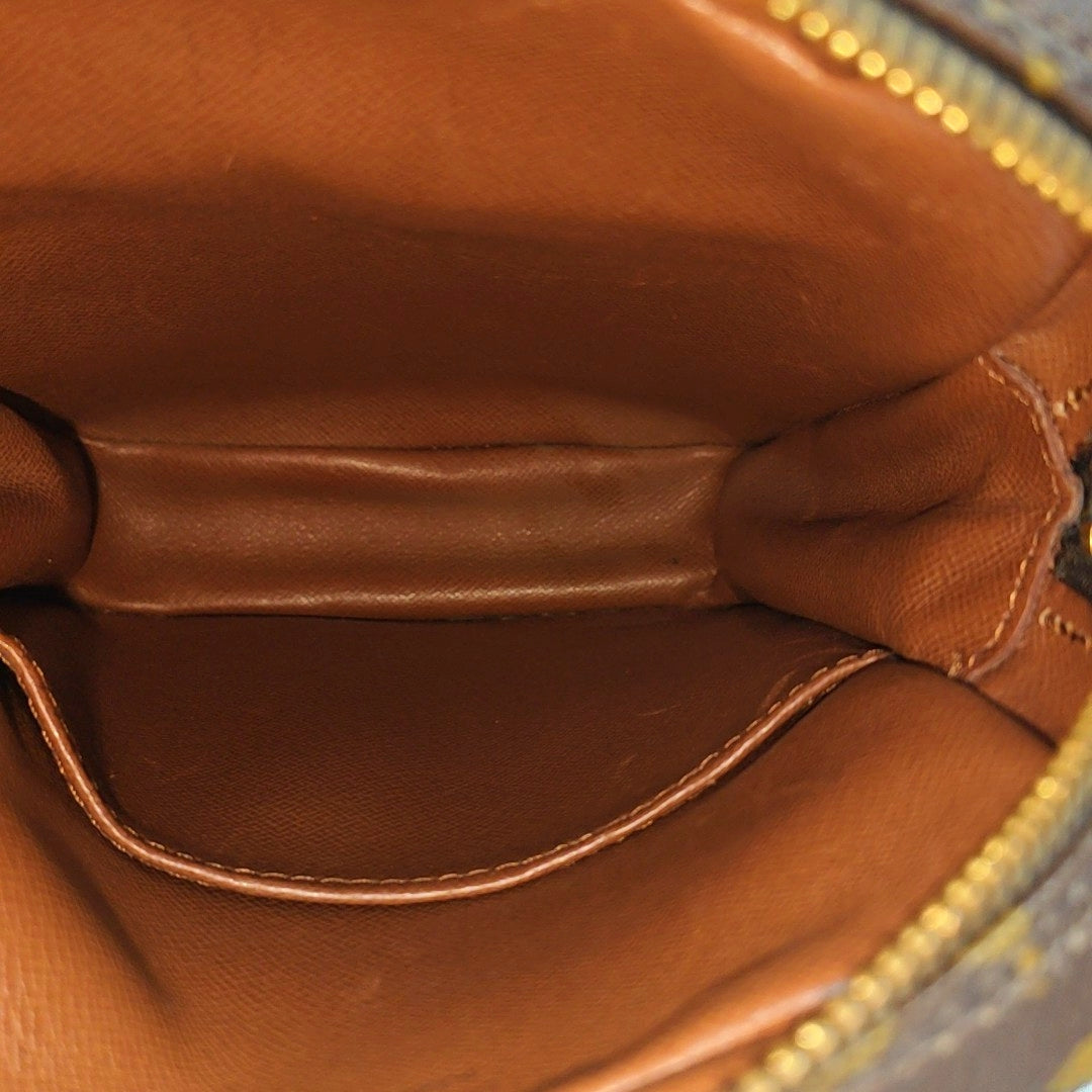 AMAZON Monogram Coated Canvas Brown