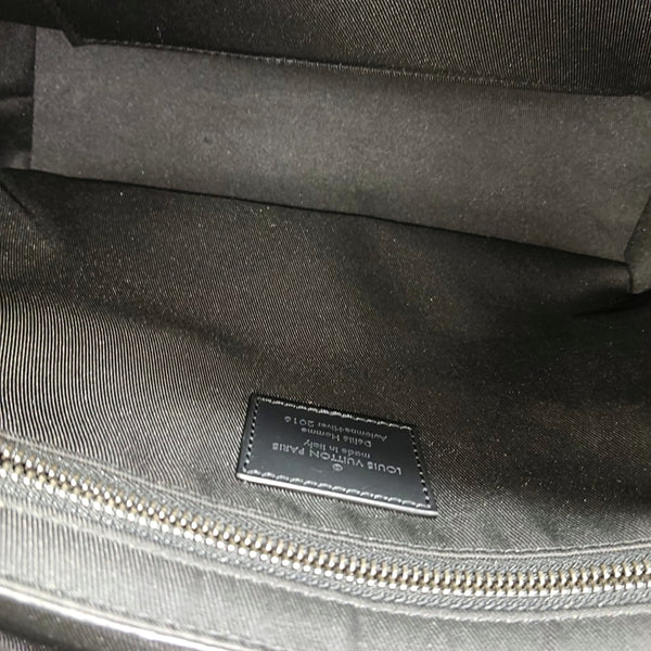 VOYAGER PM Monogram Coated Canvas Black