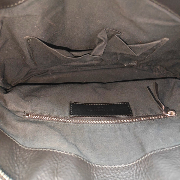 Calfskin Shoulder Bag Black