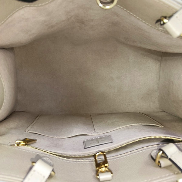 ONTHEGO MM Monogram Calfskin Gray