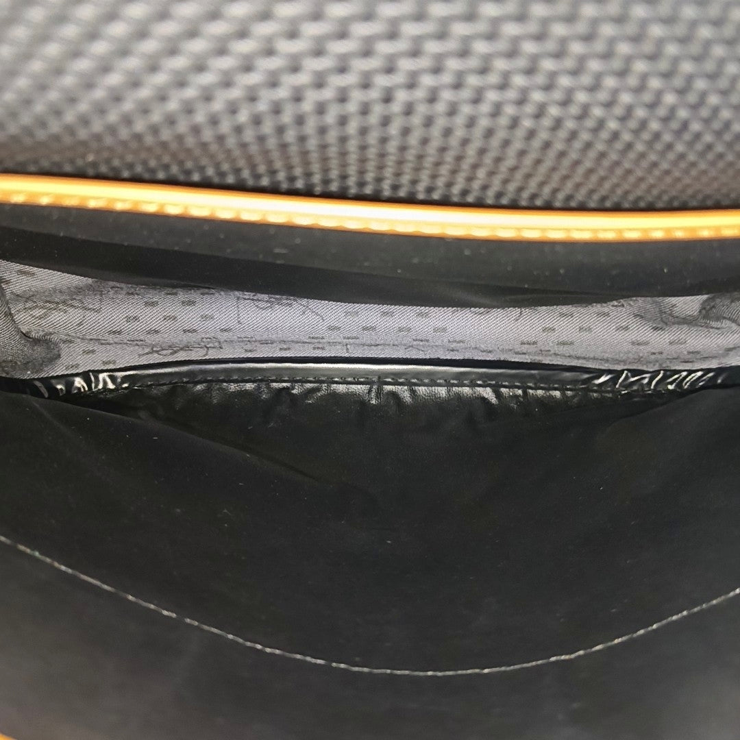 Fabric Shoulder Bag Black
