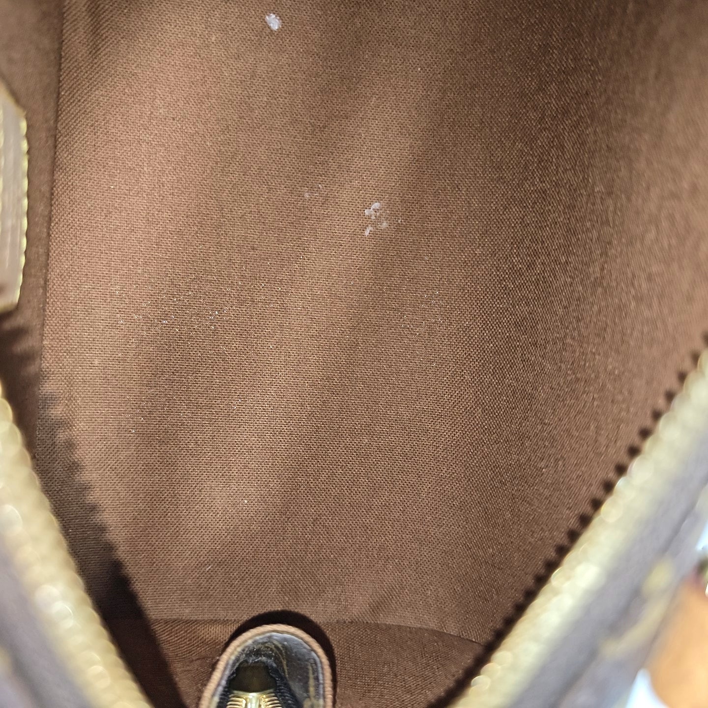 RIBERA Monogram Coated Canvas Brown