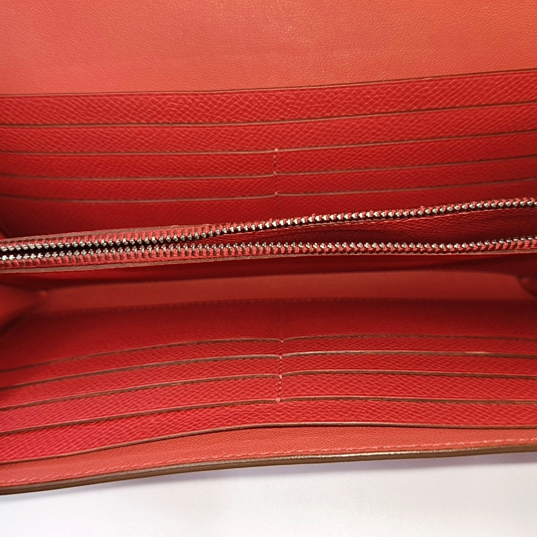 Constance 18 Epsom Red Wallet