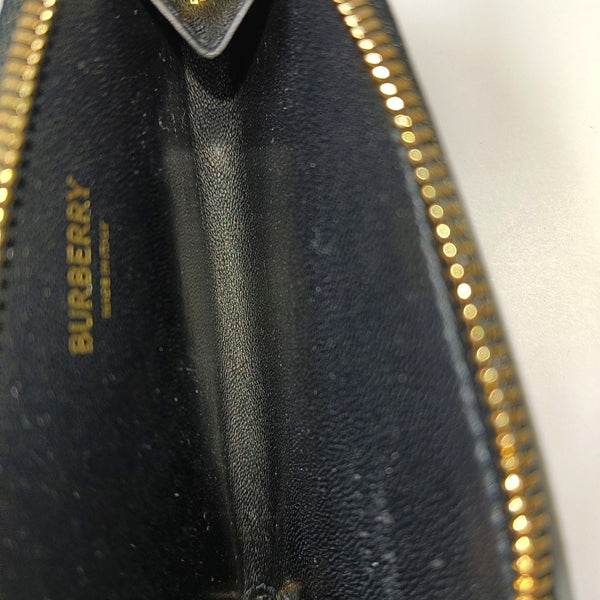 SHIELD Lambskin Black Coin Purse