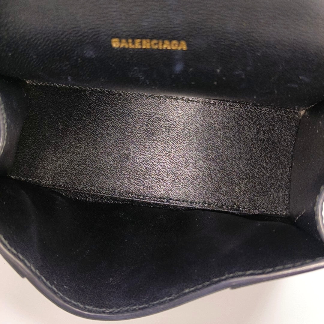 Hourglass XS Calfskin Black