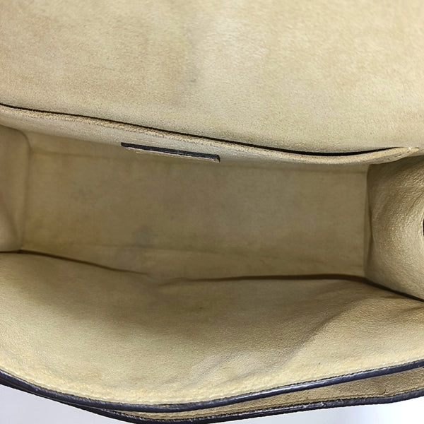 Authenticated pre-owned  LOCKME BB Calfskin Beige - Crossbody Bag at Looply